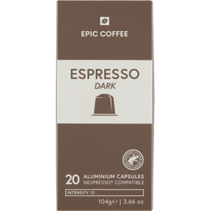 Jumbo pic Coffee Espresso Dark Koffiecups 20 Stuks bij 