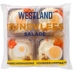 WESTLAND estland Rundvleessalade Voordeelverpakking 560g bij Jumbo