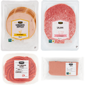 Jumbo umbo 4 x broodbeleg