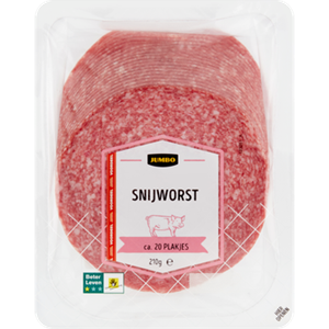 JUMBO umbo Snijworst Voordeelverpakking 210g