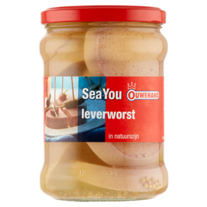 OUWEHAND uwehand Sea You Leverworst in Natuurazijn 515g bij Jumbo