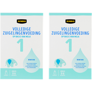 Jumbo umbo Zuigelingevoeding Standaard 1 06 maanden bundel 1600g