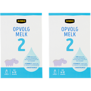 Jumbo umbo Opvolgmelk Standaard 2 612 maanden bundel 1600g