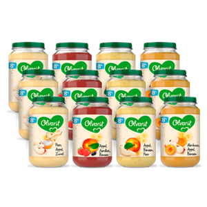 Olvarit lvarit Variatiemenu Fruit 8 mnd 8+ Maanden 200g bij Jumbo