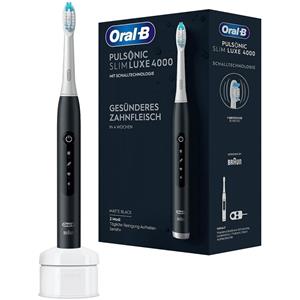 Oral-B Pulsonic Slim Luxe 4000 4000 Elektrische Zahnbürste Schallzahnbürste Weiß, Schwarz