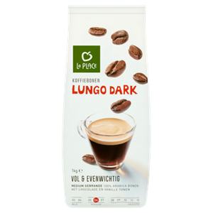 La Place a Place Koffiebonen Lungo Dark 1kg bij Jumbo