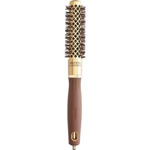 OLIVIA GARDEN Ronde borstel EXPERT BLOWOUT SHINE Wavy Bristles Gold&Brown