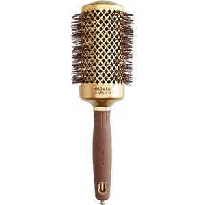 OLIVIA GARDEN Ronde borstel EXPERT BLOWOUT SHINE Wavy Bristles Gold&Brown