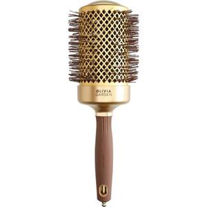 OLIVIA GARDEN Ronde borstel EXPERT BLOWOUT SHINE Wavy Bristles Gold&Brown