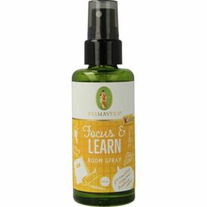 Primavera Organic roomspray focus & learn bio 50ml