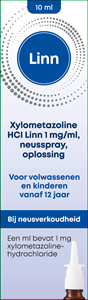 Linn Xylometazoline 1mg/ml Neusspray