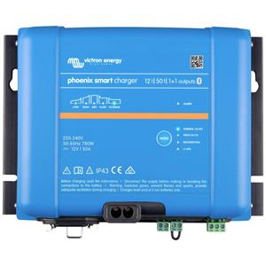 victronenergy Victron Energy Bleiakku-Ladegerät Phoenix Smart IP43 Charger 12/50 (1+1) 120-240V Ladestrom (max.)