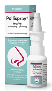 Pollispray 1mg/ml Neusspray, oplossing