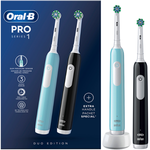 Oral-B PRO Series 1 Blue + Extra Body Black