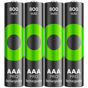 GP Batteries ReCyko Pro Oplaadbare AAA batterij (potlood) NiMH 800 mAh 1.2 V 4 stuk(s)