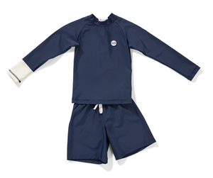 Tenue Soleil UV Set Blauw 6-8 jaar