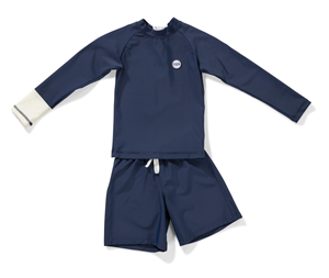 Tenue Soleil UV Set Blauw 10-12 jaar