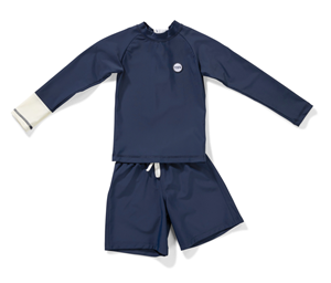 Tenue Soleil UV Set Blauw 12-18 mnd