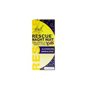 Bach Rescue Rescue Kids Nacht Druppels, 10 ml