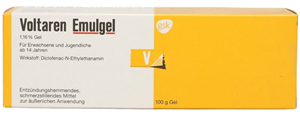 Voltaren Emulgel 1,16 % ( duitse verpakking ) 100 Gram