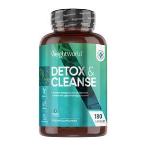 WeightWorld Detox & cleanse capsules met calcium - 180 capsules - 