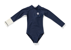 Tenue Soleil UV Swimsuit Blauw 8-10 jaar