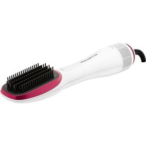 Rowenta Stylingborstel met warme lucht CF6220 Wonder Air Brush Opbergtas, haarstyler, wit/roze, 12 x 10 x 40,5 cm, CF6220