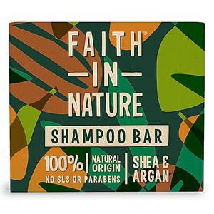 Faith In Nature Shea & argan shampoobar 85 G