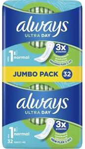 Always Maandverband ultra normaal 32 Stuks