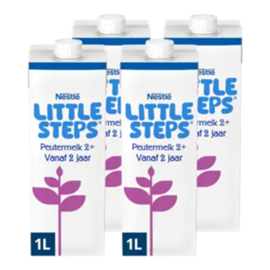 NESTLE ITTLE STEPS Peutermelk 2+ 4 x 1L bij Jumbo