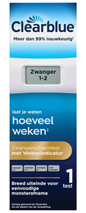 Clearblue Digitale Zwangerschapstest met Wekenindicator