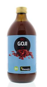 Hanoju Goji premium bio 100% sap glas fles 500ml