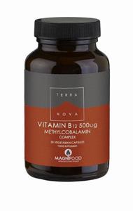 Terranova Vitamine b12 500 mcg complex 50 Capsules