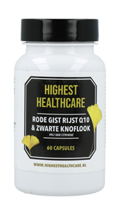 Rode Rijst Q10 & Zwarte Knoflook Capsules