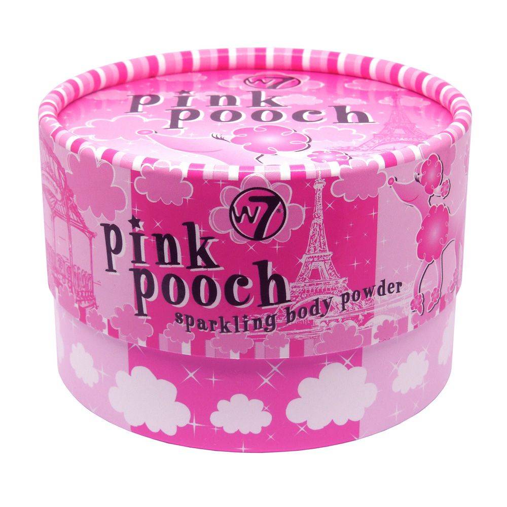 W7 Pink Pooch Sparkling Body Powder