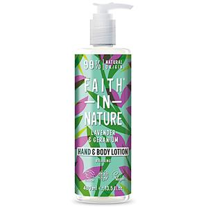 Faith in Nature Hand & Bodylotion - Lavendel & Geranium