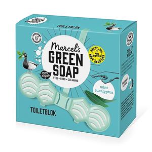 Marcel s Green Soap Marcel's Green Soap Toilet Blok Munt & Eucalyptus