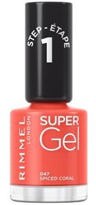 Rimmel London Supergel nailpolish 47 spiced coral 12ML