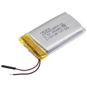 Renata ICP582035PR-01 Spezial-Akku Prismatisch Kabel LiPo 3.7V 340 mAh