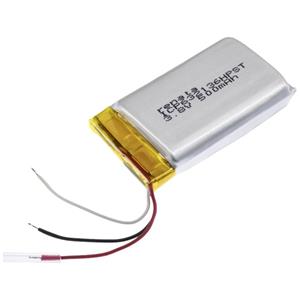 Renata ICP632136HPST Spezial-Akku Prismatisch Kabel LiPo 3.7V 520 mAh