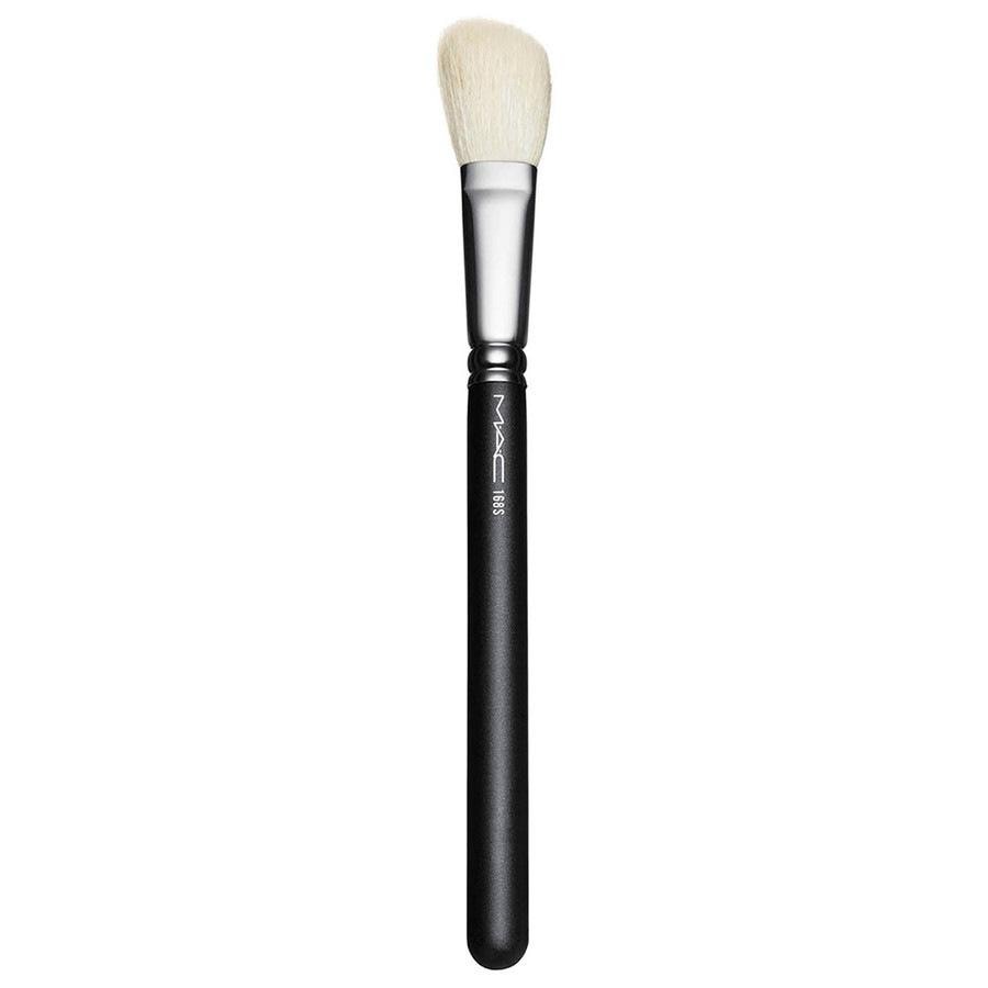 M.a.c Makeup Borstel Kwast 100 Synthetisch Zacht  - 168s Large Angled Contour Brush Makeup Borstel- Kwast- 100% Synthetisch - Zacht