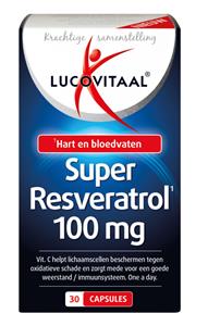 Lucovitaal Super resveratrol 30 capsules