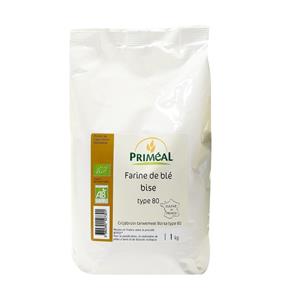 Primeal Grijsbruin tarwemeel borsa 80 bio