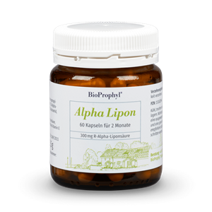 BioProphyl R-Alfa Liponzuur 300 mg 60 vegetarische capsules van 300 mg R-alfaliponzuur