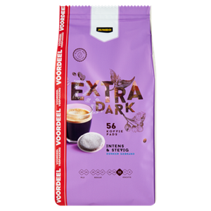 JUMBO umbo Extra Dark Koffiepads Voordeelverpakking 56 Stuks