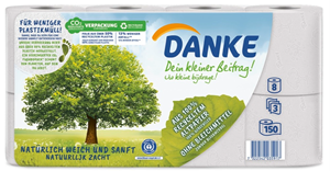 Danke Toilettenpapier - 8 Rollen