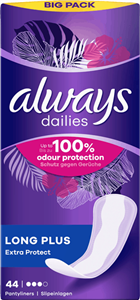 Always Dailies Pantyliners Lang Plus 44 st