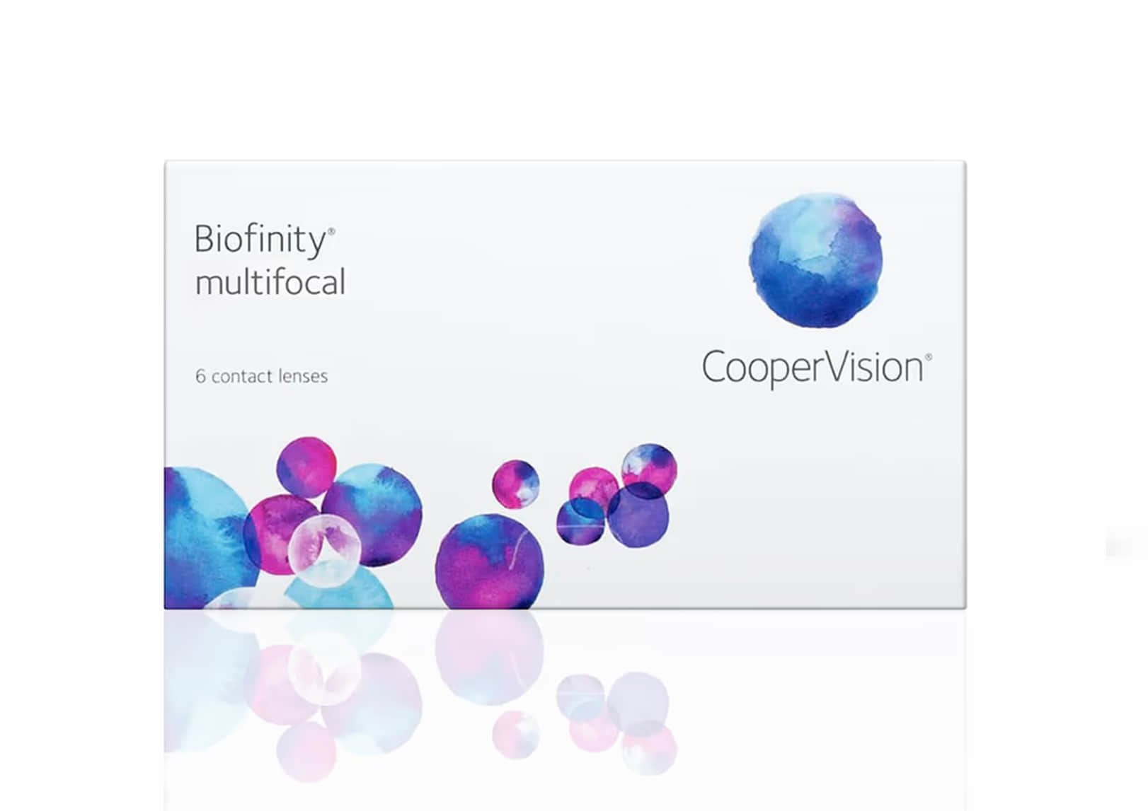 CooperVision Biofinity Multifocal D (6er Packung) Monatslinsen (0.25 dpt, Addition 1.00 & BC 8.6)