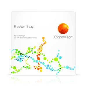 CooperVision Proclear 1-Day 90 pack, Daglenzen, Contactlenzen, 