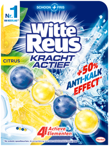 Witte Reus Toiletblok kracht actief citrus 1 stuk